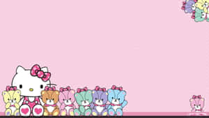 Φόντο Hello Kitty — Κινούμενο σχέδιο γάτας GIF Ταπετσαρία