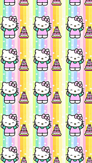 Hello Kitty σε Παστέλ Χρώματα