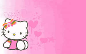 Φόντο Hello Kitty — Κινούμενο σχέδιο γάτας GIF Ταπετσαρία