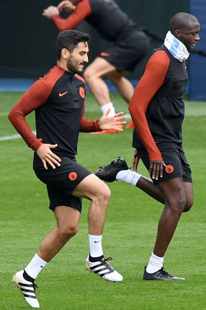 Ilkay Gundogan Προπόνηση Ολόσωμη — Huawei MatePad Air (2026) Ταπετσαρία