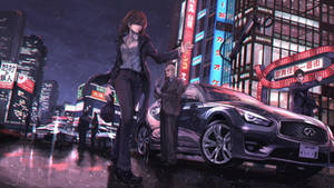 Infiniti Q50 anime αυτοκίνητο ταπετσαρία