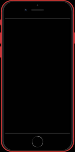 Iphone 8 Κόκκινο Μπροστά