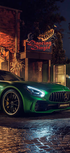 Φόντο Iphone X Amg Gt-r — Honor 600e Ταπετσαρία