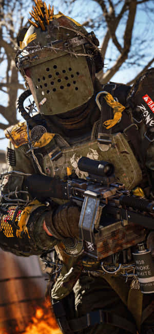 Iphone X Call Of Duty Black Ops Cold War Background — POCO M8s Ταπετσαρία