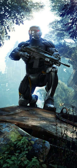 Φόντο Iphone X Crysis 3 — Realme Neo Ταπετσαρία