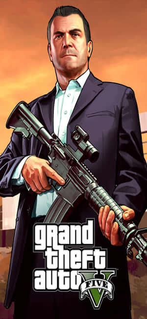 Iphone X Grand Theft Auto V Φόντο — Oppo F Ταπετσαρία