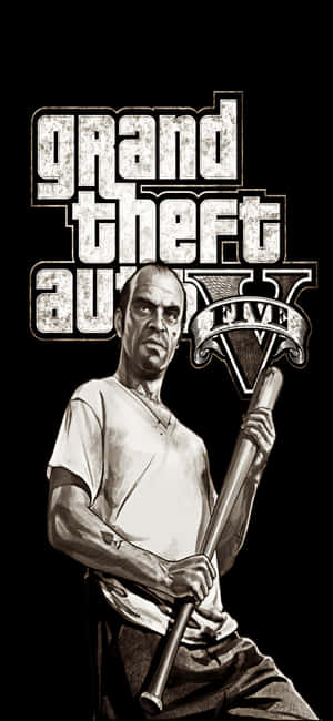 iPhone X Grand Theft Auto V Φόντο — iPhone 18 Pro Max Ταπετσαρία