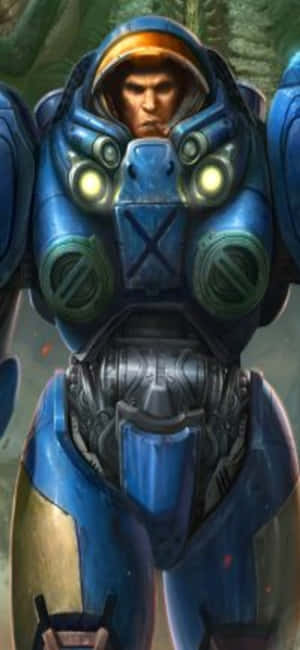 Iphone X Starcraft Ii Background — Vivo S60e Ταπετσαρία