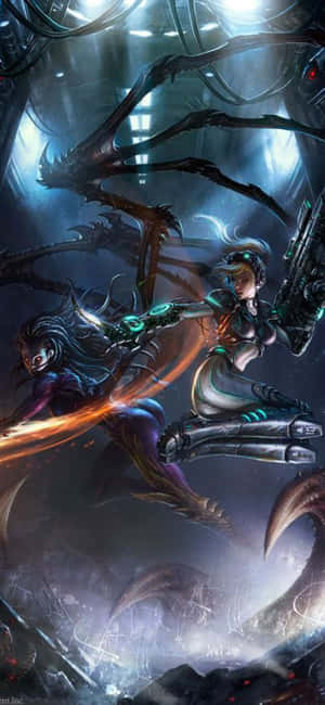 Φόντο iPhone X Starcraft II — Huawei nova 15 Ultra Ταπετσαρία
