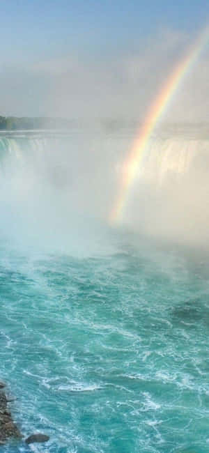 Iphone X Niagara Falls Φόντο — Moto G87 Ταπετσαρία