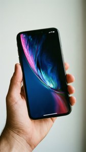 Ταπετσαρία lifestyle με iPhone X στο χέρι.