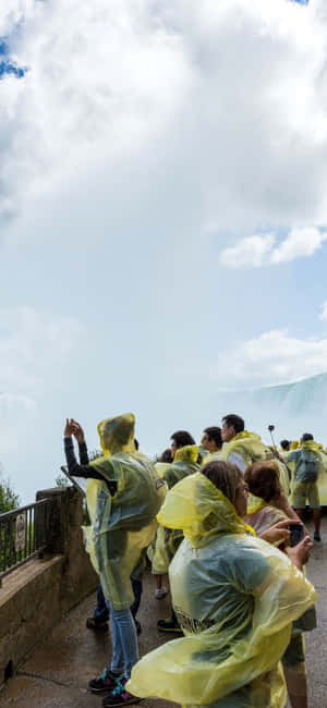 Iphone X Niagara Falls Φόντο — Moto G87 Ταπετσαρία