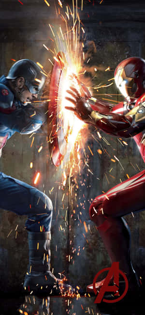 Φόντο Iphone Xs Avengers — Vivo S30 Pro mini Ταπετσαρία