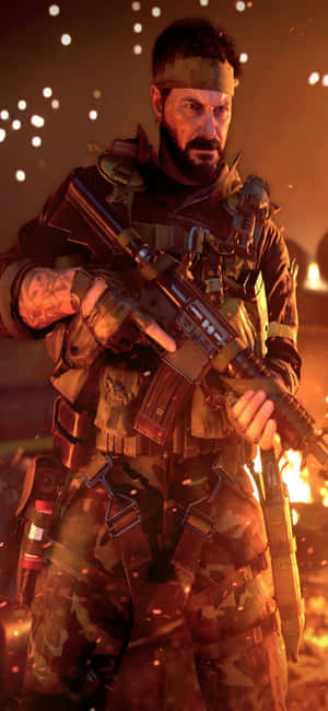 Iphone Xs Call Of Duty Black Ops Cold War Φόντο — Vivo T Ταπετσαρία