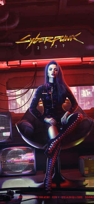 Φόντο Iphone Xs Max Cyberpunk 2077 — Vivo T4 Ταπετσαρία