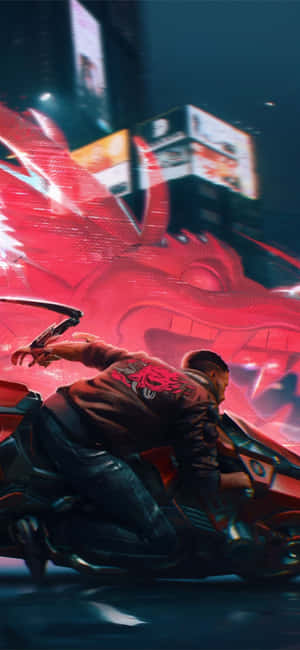 Φόντο iPhone XS Max Cyberpunk 2077 — IQOO Z Ταπετσαρία