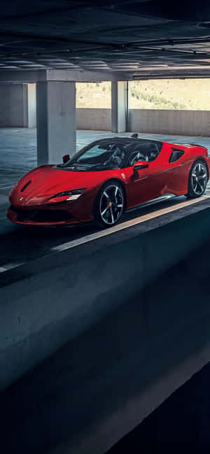 Iphone Xs Max Ferrari Φόντο — Realme Narzo 80 Pro Ταπετσαρία