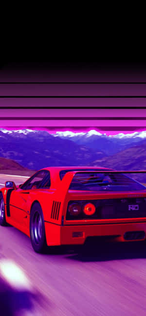 Iphone Xs Max Ferrari Φόντο — Honor X5d Plus Ταπετσαρία