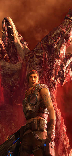 Iphone Xs Max Gears Of War 5 Φόντο — Honor X5d Plus Ταπετσαρία