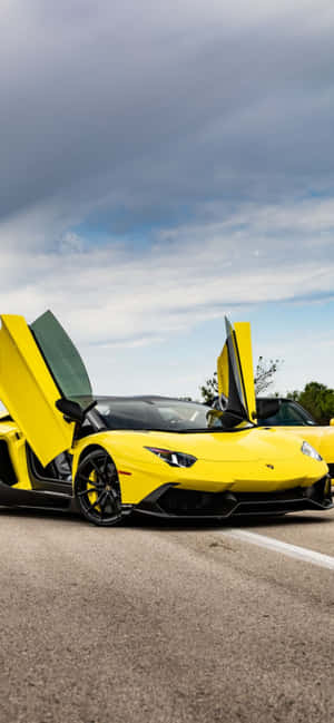 Iphone Xs Max Lamborghini Φόντο — Tecno Pova 7 Ultra Ταπετσαρία