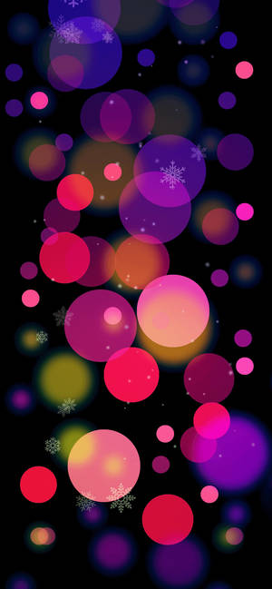 iPhone XS Max OLED Colorful Circles — Galaxy S25 Ταπετσαρία