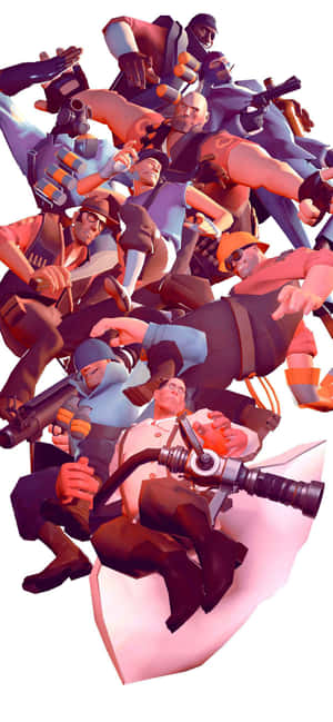 Iphone Xs Max Team Fortress 2 Φόντο — iPhone Xs Max Ταπετσαρία