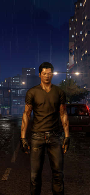 Iphone Xs Sleeping Dogs Φόντο