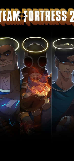 Iphone Xs Team Fortress 2 Φόντο — Vivo T5e Ταπετσαρία