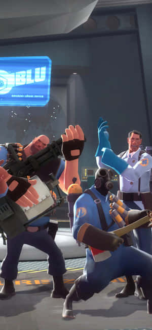 Iphone Xs Team Fortress 2 Φόντο — Realme 16 Pro Ταπετσαρία