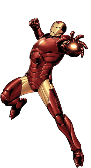 Iron Man σε δυναμική πόζα