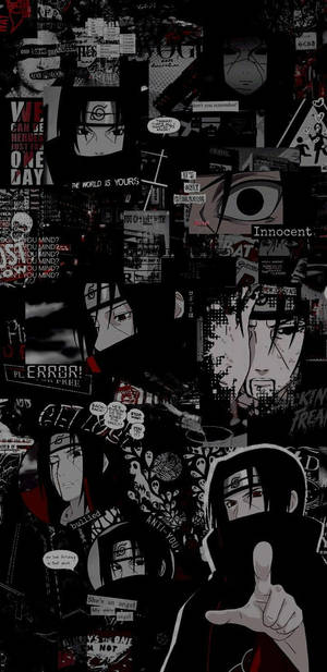 Itachi Collage Αισθητική Anime iPhone