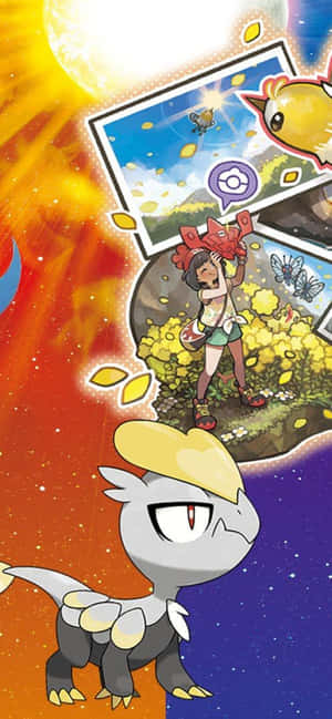 Jangmo-o Στο Pokemon Sun And Moon — Huawei nova 15 Ultra Ταπετσαρία