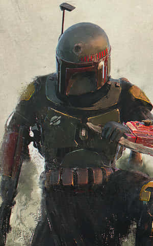 Jango Fett - Διαγαλαξιαίος Κυνηγός Επικηρυγμένων — Nubia Flip2 Ταπετσαρία