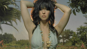 Jennifer Love Hewitt παραλιακό ντύσιμο μοντέλο ταπετσαρία