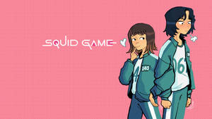Ταπετσαρία Ji Yeong και 067 Squid Game — 067 오징어 게임 Ταπετσαρία