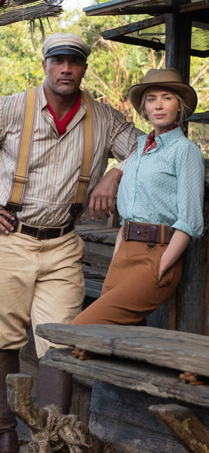 Ταπετσαρία Jungle Cruise Emily Blunt The Rock — Pixel 11 Pro Ταπετσαρία