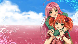 Kawaii Anime Rosario + Vampire Moka και Kokoa