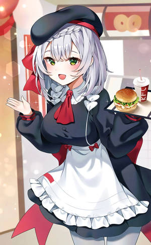 Ταπετσαρία KFC Noelle Fanart. — Redmi Pad 2 9.7 Ταπετσαρία