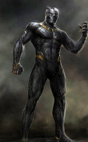 Ταπετσαρία Killmonger Ψηφιακή Εικονογράφηση — Moto Pad (2026) Ταπετσαρία