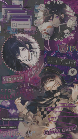 Kokichi Oma Μωβ Alt Αισθητική