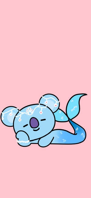 Ταπετσαρία Koya BT21 fan artwork — iPhone 16e Ταπετσαρία