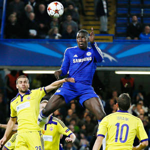 Kurt Zouma Σχεδόν Κεφαλιά — 1:1 Ταπετσαρία