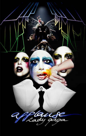 Lady Gaga ταπετσαρία αφίσας Applause — Redmi Pad Ταπετσαρία