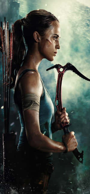 Iphone Xs Max Rise Of The Tomb Raider Background — Galaxy S25 Ταπετσαρία