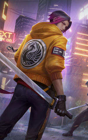 Ling Ml Street Punk Star Δέρμα — Galaxy Tab Active Ταπετσαρία