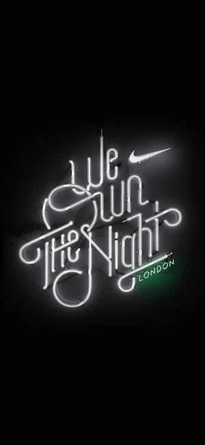 London Nike iPhone Logo — Galaxy S25 Ταπετσαρία
