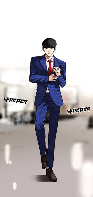 Lookism Daniel Park με κοστούμι wallpaper — iPhone 12 Pro Ταπετσαρία