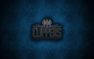 Ταπετσαρία με Μεταλλικό Φόντο Los Angeles Clippers — Χαμηλή αντίθεση Ταπετσαρία