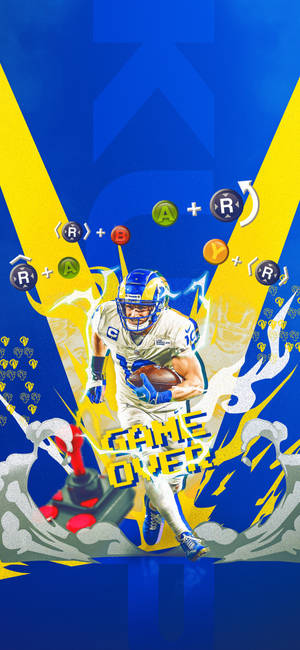 Ταπετσαρία Los Angeles Rams Τέλος Παιχνιδιού — iPhone 13 Pro Max Ταπετσαρία