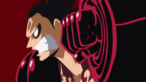 Ταπετσαρία Luffy Gear 4 Διανυσματικής Τέχνης — Luffy gear 4 Ταπετσαρία